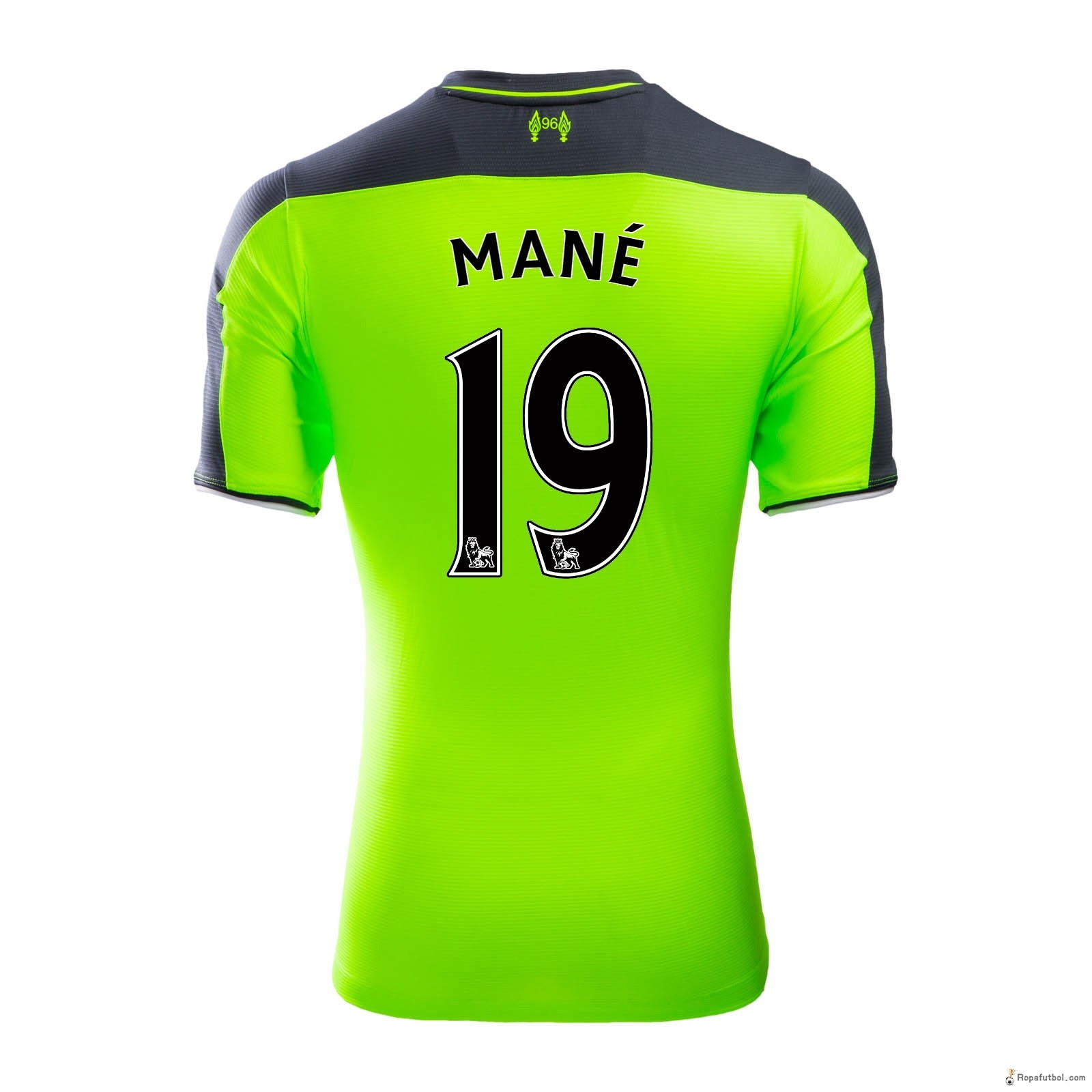 Camiseta Liverpool Replica Tercera Ropa Mane 2016/17 Verde